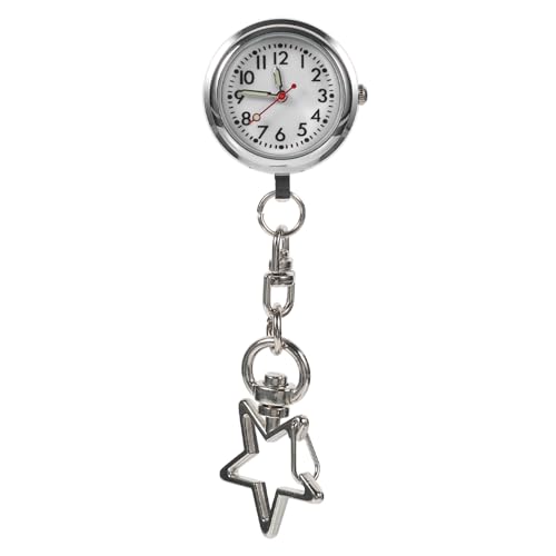VALICLUD Krankenschwester Uhr Herz Mann Digitaluhren Für Damen Tasche Frauen-Revers-Uhr Brosche Clip Uhr Mit Secondhand Anschauen Anstecknadel Hängende Uhr Silver Legierung VALICLUD Krankenschwester Uhr Herz Mann Digitaluhren Für Damen Tasche Frauen-Revers-Uhr Brosche Clip Uhr Mit Secondhand Anschauen Anstecknadel Hängende Uhr Silver Legierung von VALICLUD