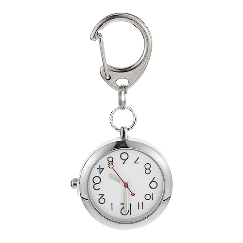 VALICLUD Krankenschwester Uhr Rucksack-taschenuhr Zweite Automatisch Mädchen Pflege Einfach Digitaluhr Hängend Timer Clip Tragbare Schlüsselanhänger-Uhr Frauen Damen Rostfreier Stahl VALICLUD Krankenschwester Uhr Rucksack-taschenuhr Zweite Automatisch Mädchen Pflege Einfach Digitaluhr Hängend Timer Clip Tragbare Schlüsselanhänger-Uhr Frauen Damen Rostfreier Stahl von VALICLUD