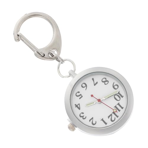 VALICLUD Krankenschwester Uhr Taschenuhr Für Krankenschwestern Stifte Ansehen Stift Taschenlampe Taschenuhr Mit Hängendem Revers Damenuhren Digitaluhr Strass Uhren Frauen Rostfreier Stahl von VALICLUD