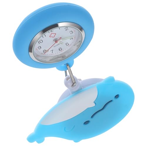VALICLUD Krankenschwester-Uhr Einziehbar Hängend Mit Display Silikon-Uhr Praktisch Für Pflegekräfte Leicht Tragbar Robustes Design von VALICLUD