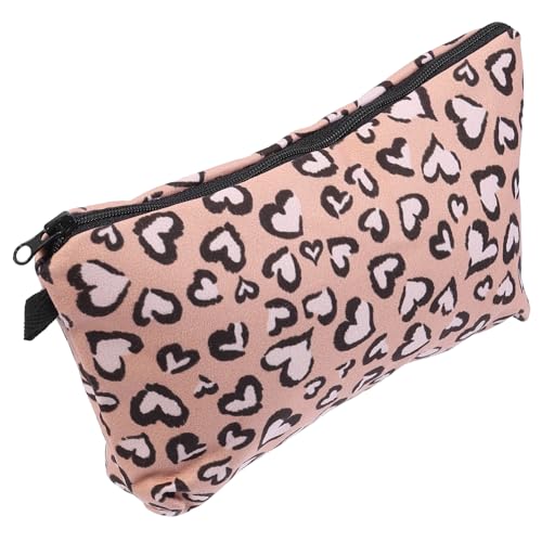 VALICLUD Kreative Kosmetiktasche mit Leopardenmuster Multifunktionale Damen Waschtasche für Reisen Toilettenartikel und Make Up Handlich und Leicht zu Transportieren VALICLUD Kreative Kosmetiktasche mit Leopardenmuster Multifunktionale Damen Waschtasche für Reisen Toilettenartikel und Make Up Handlich und Leicht zu Transportieren von VALICLUD