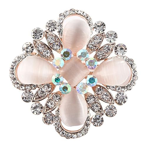 VALICLUD Kreuz Brosche Favorisieren Braut- Schmuck Broschenabzeichen Aus Strass Teenager Frauen Pullover Strass Brosche Künstliche Kristallbrosche Schal Strass Brosche Legierung (eisen) von VALICLUD