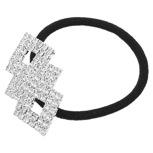 VALICLUD Haarwickel Mit Strasssteinen Aus Elastische Haarbänder Für Frauen Und Mädchen Glitzernd Modische Haaraccessoires Für Pferdeschwanz Und Frisuren von VALICLUD