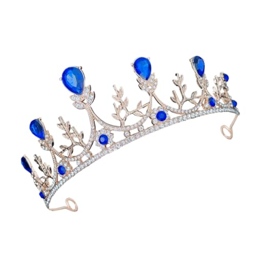 VALICLUD Brautschmuck Für Frauen Haarschmuck Hochzeits-stirnband Elegantes Braut-kopfstück Party-krone von VALICLUD