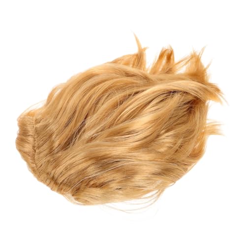 VALICLUD Kurze Helle Herrenperücke Realistische Simulationshaare Helles Kurzes Toupet Für Männer Kostümzubehör Haare Für Täglichen Gebrauch Cosplay Kostüm Halloween-partys von VALICLUD
