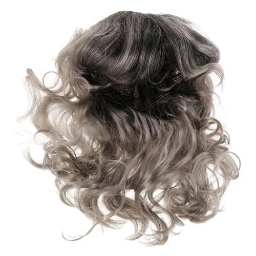 VALICLUD Kurze Lockenperücke Für Synthetische Flauschige Trendiger Farbe Für Cosplay Partys Und Tägliche Nutzung Und Stylisch Für Geeignet von VALICLUD