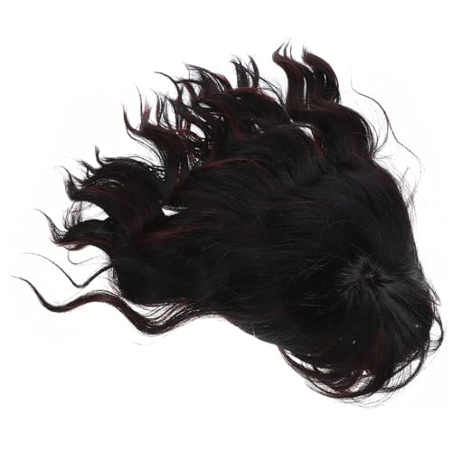 VALICLUD Kurze Lockige Perücke Pferdeschwanzhaarerweiterung Haarfarbe Haarverlängerung Spitze-front-perücke Perücke Haarteil Perücken Für Frauen Lockige Haare Chemiefaser-hochtemperaturgarn von VALICLUD