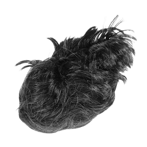 VALICLUD Kurze Synthetische Herrenperücke Lockige Schichten Für Cosplay Und Alltagsgebrauch Für Partys Kostüme Und Rockauftritte Disco-stil Herrenfrisur von VALICLUD