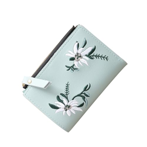 VALICLUD Kurzer Studentinnen Geldbeutel Mit Dünner Reißverschluss Geldbörse Für Alltag Praktische Kleine Geldbörse von VALICLUD