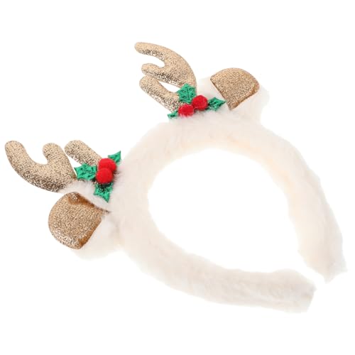 VALICLUD Weihnachts-rentier Geweih Haarschmuck Antler Haarreif Für Frauen Und Mädchen Festliches Zubehör Für Weihnachtsfeiern Und Feiertagsanlässe von VALICLUD