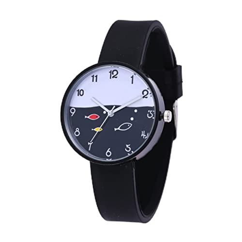 VALICLUD Lässige Quarz Uhr für Mädchen Silikon Armbanduhr mit Cartoon Design Anpassbare Größe und Leicht zu Tragen von VALICLUD