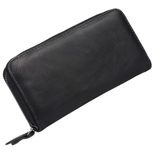 VALICLUD Multi-funktionaler Pu- Geldbeutel Für Damen Stilvoller Kartenetui Mit Reißverschluss Tragbare Clutch Für Karten Und Bargeld Große Kapazität Design von VALICLUD