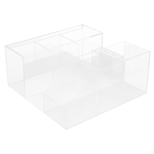 VALICLUD Lash Tweezer Halter mit Aufbewahrungsbox für Wimpernwerkzeuge Transparenter Organizer für Wimpernverlängerung und Make Up für Salon und Zuhause Langlebig und Pflegeleicht von VALICLUD