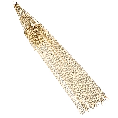 VALICLUD Legierungskopfkette Kostümzubehör Kopfkettenschmuck für Frauen Frauenkette Kostümfrauen Kopf Kette Damen Accessoires Frauenkopfkettenschmuck Haarketten für Frauen Golden von VALICLUD