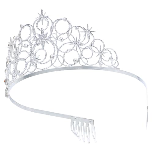 VALICLUD Leichte Langlebige Zinklegierung Haarschmuck Haarreif mit Funkelnden Strasssteinen Prinzessin Stern Tiara für Braut Hochzeit Aufführungen und Besondere Anlässe Sicherer Sitz durch VALICLUD Leichte Langlebige Zinklegierung Haarschmuck Haarreif mit Funkelnden Strasssteinen Prinzessin Stern Tiara für Braut Hochzeit Aufführungen und Besondere Anlässe Sicherer Sitz durch von VALICLUD