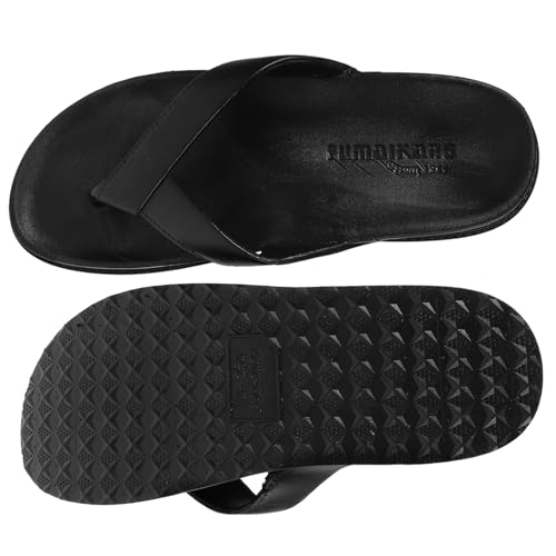 VALICLUD Leichte Sommer Sandalen Flops Atmungsaktive Rutschfeste Hausschuhe mit Gepolstertem Fußbett Bequeme Freizeitschuhe für Damen und Herren für Strand und Alltag von VALICLUD