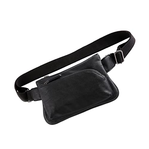 VALICLUD Bauchtasche Für Herren Aus Pu- Outdoor-hüfttasche Für Sport Workout Reisen Klettern Camping Leicht Und Großzügig Schwarz von VALICLUD