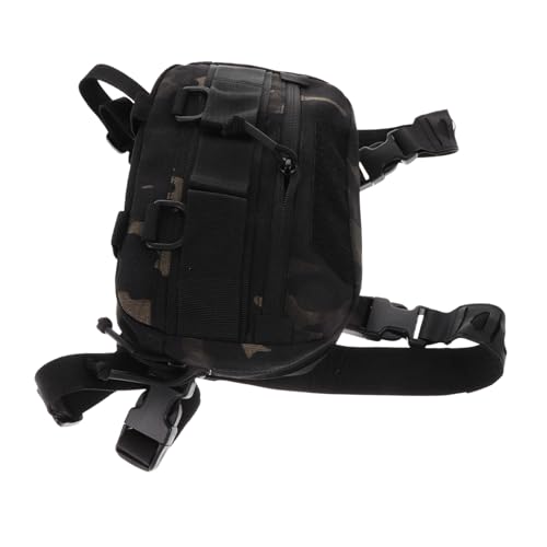 VALICLUD Leichte Verstellbare Brusttasche für Herren aus Robustem Oxford Multifunktionale Outdoor Umhängetasche für Sport Reisen und Abenteuer Praktische Organizer Brusttasche im von VALICLUD