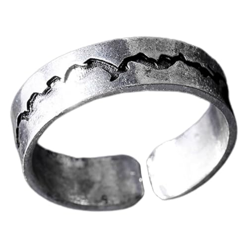 VALICLUD Leuchtender Ring Mode antiker Silberschmuck Kreativer Ring stylischer Fingerring öffnende Fingerverzierungen Legierung Blue VALICLUD Leuchtender Ring Mode antiker Silberschmuck Kreativer Ring stylischer Fingerring öffnende Fingerverzierungen Legierung Blue von VALICLUD