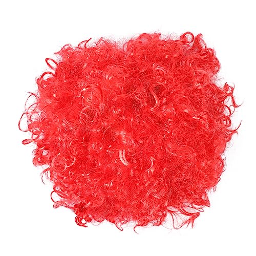 VALICLUD Lockige Clown Perücke Für Zirkuskostüm Flauschige Haarperücke Lustige Performance Prop Für Erwachsene von VALICLUD