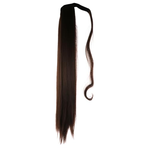 VALICLUD Lockige Pferdeschwanz Extension Synthetisches Hitzebeständiges Haarteil Natürlich Gewellte Lange Haarverlängerung für Damen Einfach zu Befestigen Voluminöser Look für Alltag und von VALICLUD