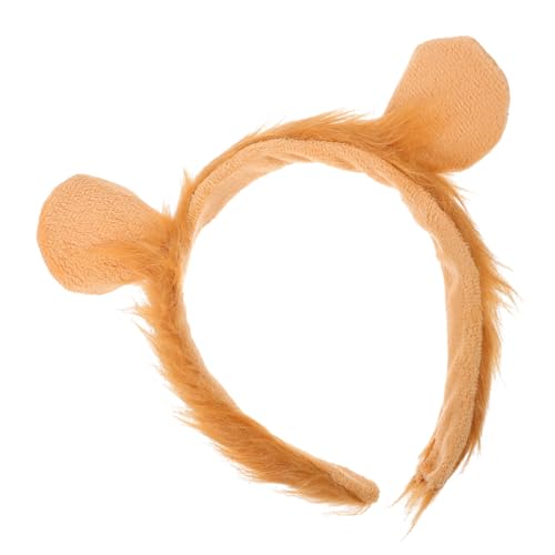 VALICLUD Löwen Haarreif Für Frauen Weiches Kostümzubehör Für Halloween Und Festlichkeiten Für Karneval Und Themenpartys Verstellbar Und Stylisch Für Erwachsene Und Teenager von VALICLUD