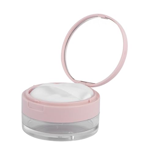 VALICLUD Lose Puderdosen Mit Integriertem Puderpinsel Puderdosen Aus Elastischem Netzgewebe Tragbare Aufbewahrungsbox Für Puder Lose Puderbehälter Für Damen von VALICLUD