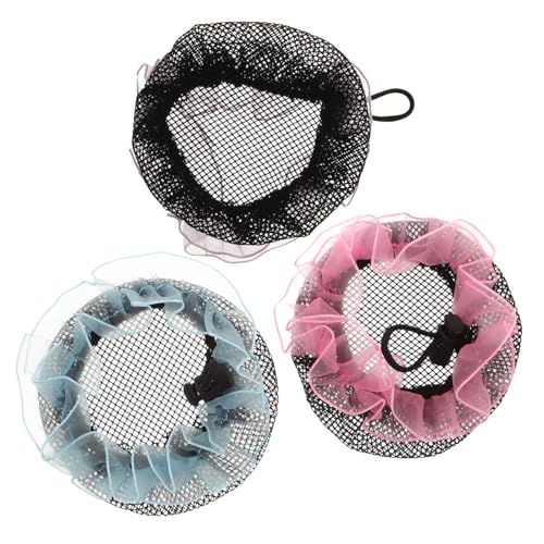 VALICLUD Mädchen Ballett Dutt Netze Aus Strapazierfähigem Mit Kordelzug Für Perfekten Sitz Und Bequemes Styling Ballett-haar-accessoires Für Verschiedene Anlässe von VALICLUD