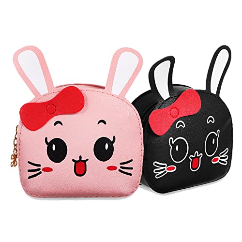 VALICLUD Mädchenhandtasche 2Pcs Häschengeldbörse Für Mädchentierkleinkindtasche Für Kleinkind von VALICLUD