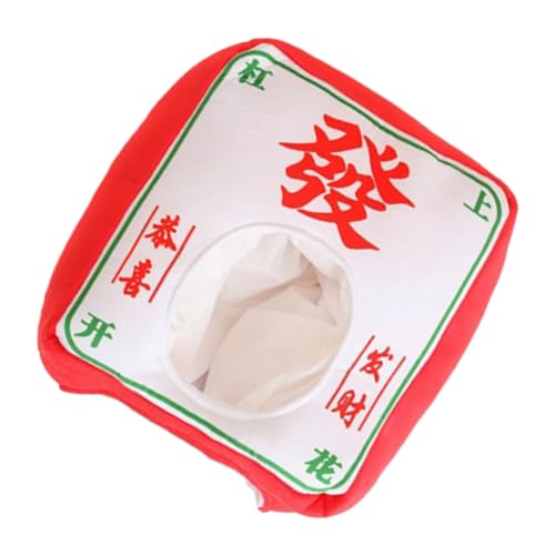 VALICLUD Plüsch Mahjong-hut Für Partys Lustiger Dekorativer Hut Im Cartoon-stil Für Kostümpartys Und Aufführungen Bequeme Für Stundenlangen Tragekomfort von VALICLUD