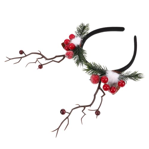 VALICLUD Make Up Stirnbänder Für Frauen Weihnachts Haarschmuck Kunststoff Weihnachts Haarband Weihnachts Haar Accessoires von VALICLUD