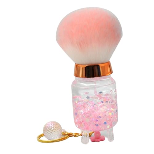 VALICLUD Make-up Pinsel Rougepinsel Für Die Wangen Puderpinsel Für Gepressten Puder Kosmetik-tools Make-up-pinsel Für Frauen Kleiner Pinsel Für Make-up Handpuderpinsel Rosa von VALICLUD
