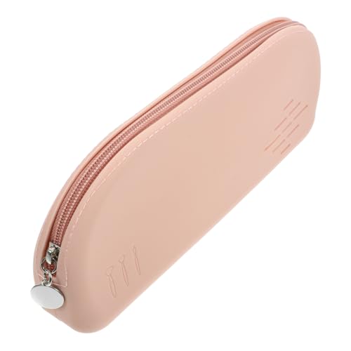 VALICLUD Make-up-pinselhalter Für Reise Organizer Aus Silikon Make-up-pinseltasche Mit Reißverschluss Tragbar Und Kompakt Für Reisen Und Termine von VALICLUD