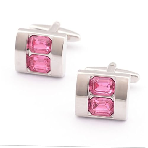 VALICLUD Manschettenknöpfe Herren Französischer Stil Kupferlegierung Modische Hemd accessoires für Hochzeit Geburtstag Business und Festliche Anlässe von VALICLUD