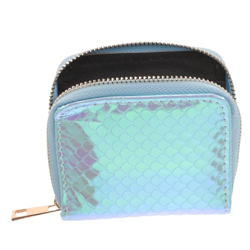 VALICLUD Mädchen-geldbörse Meerjungfrau Pu-geldbörse Geldbörse Mit Reißverschluss Für Den Täglichen Gebrauch von VALICLUD