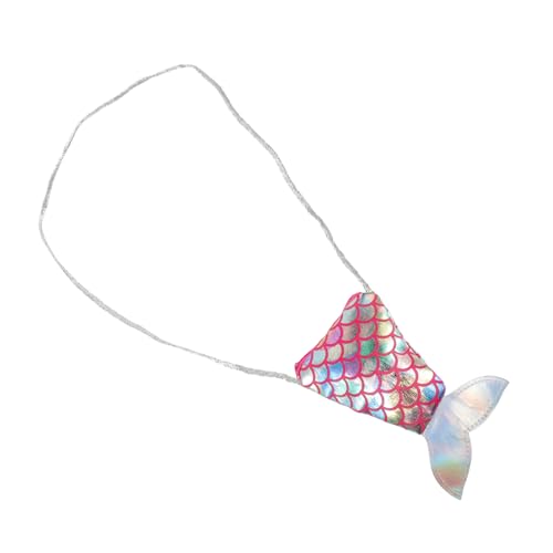 VALICLUD Meerjungfrau- Meerjungfrau Tasche kreuzen Mädchen Umhängetasche umhängetasche Handtasche Umhängetasche für Mädchen Aufbewahrungstasche PU-Leder Colorful von VALICLUD