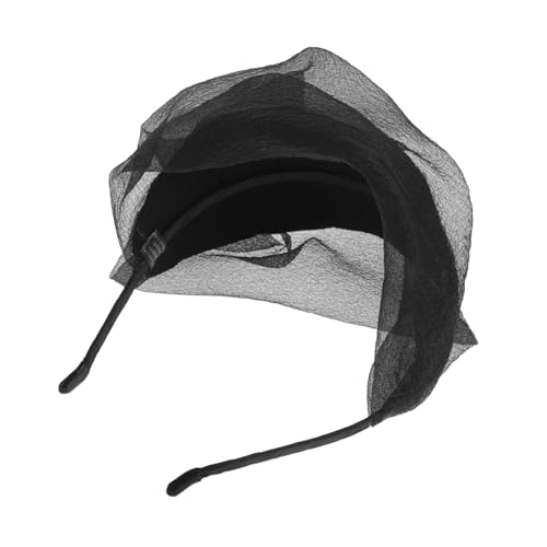 VALICLUD Fascinator Haarreif Netzstoff Für Damen Eleganter Kopfputz Für Hochzeiten Und Partys Verdeckt Graue Passend Für Haarlängen Und Typen von VALICLUD