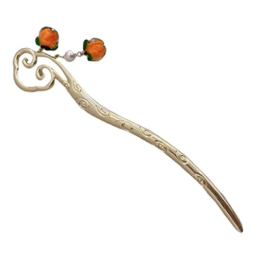 VALICLUD Metalllegierung Haarstab Lange Haarnadel Baumeln Tropfen Haarstab Vintage Haarteil Für Frauen Und Teenager Für Frisuren Hochzeiten Und Partys von VALICLUD