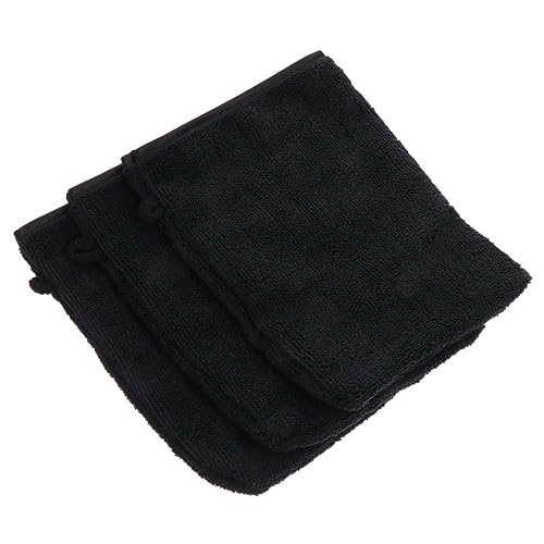VALICLUD Mikrofaser Gesichtsreinigungshandschuhe 3 Stück Make up Entferner Peeling Handschuhe Für Sanfte Gesichtsreinigung Hautfreundlich Und Tragbar Für Dusche Und Reisen von VALICLUD