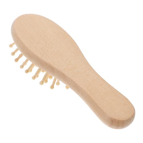 VALICLUD Mini Holz Entwirrungsbürste Tragbare Kissen Haarkamm Für Damen Und Herren Antistatische Haarbürste Für Junge Mädchen Massagebürste Pflege Für Trockenes Und Nasses Haar VALICLUD Mini Holz Entwirrungsbürste Tragbare Kissen Haarkamm Für Damen Und Herren Antistatische Haarbürste Für Junge Mädchen Massagebürste Pflege Für Trockenes Und Nasses Haar von VALICLUD