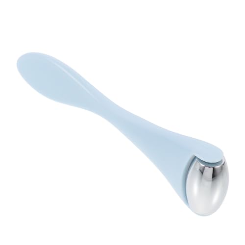 VALICLUD Mini Ice Eye Massage Roller mit Löffel Sanfter Gesichtsmassage Stick für Augencreme Wiederverwendbares Beauty Tool zur Reduzierung von Augenringen Schwellungen und Ermüdung Leicht von VALICLUD