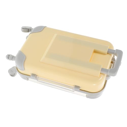 VALICLUD Mini Lashcase Transparenter Aufbewahrungs Organizer für Falsche Wimpern Mini Kosmetik Reisekoffer Praktischer Make Up Organizer für Reisen Business und Party Schutz vor Verformung von VALICLUD