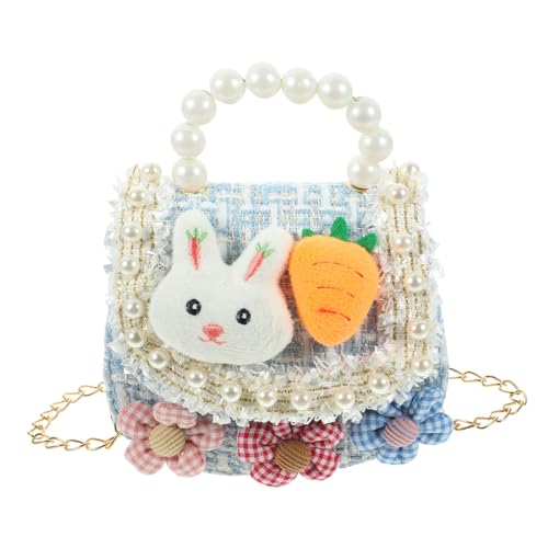 VALICLUD Mädchen Schultertasche Mit Niedlichem Blumenmuster Leichte Umhängetasche Für Kleine Mädchen Für Alltag Und Ausflüge Tragen Von Snacks Geld Und Schlüsseln von VALICLUD