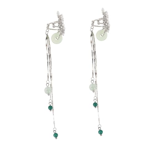 VALICLUD Zirkon Ohrringe Für Frauen Tropfenohrringe Ohrschmuck Baumelnde Ohrringe Mit Quaste Partyohrringe Modeschmuck Schmuck von VALICLUD