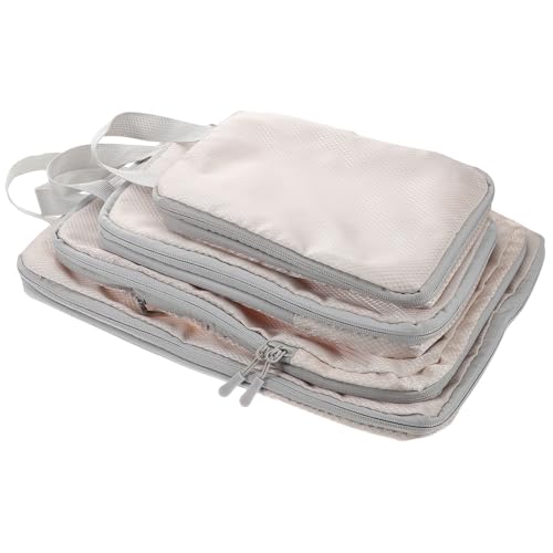 VALICLUD Mittelgroße Kompressions-packwürfel Für Reisen Gepäck Organizer Taschen Set Für Damen Und Herren Kulturbeutel von VALICLUD