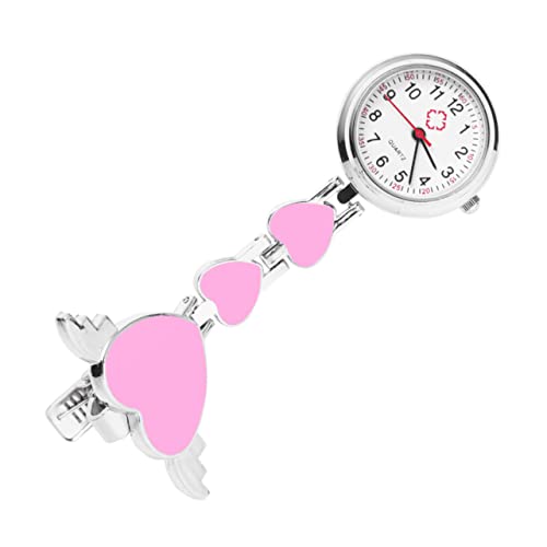 VALICLUD Kreative Krankenschwester Taschenuhr Pinke Fob Uhr Mit Einfachem Design Langlebigem Material Und Praktischem Clip Für Pflegekräfte Und Medizinisches Personal Als Modisches VALICLUD Kreative Krankenschwester Taschenuhr Pinke Fob Uhr Mit Einfachem Design Langlebigem Material Und Praktischem Clip Für Pflegekräfte Und Medizinisches Personal Als Modisches von VALICLUD