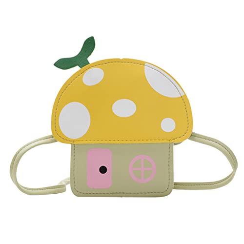 VALICLUD Modische Kinder-geldbörse in Cartoon-pilz-Form Wechseltasche Bequeme Riemen von VALICLUD