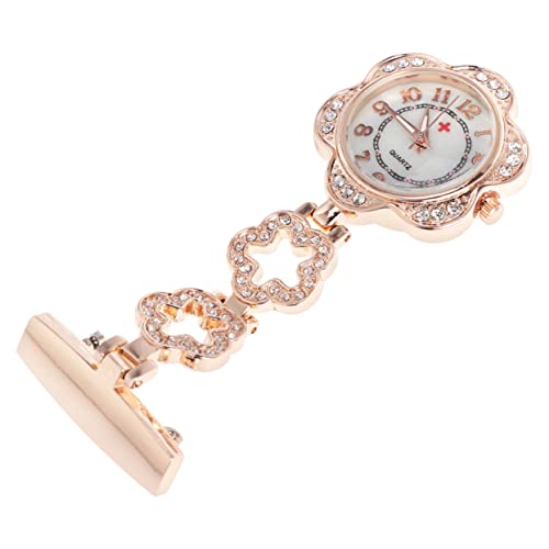 VALICLUD Krankenschwesteruhr Taschenuhr Aus Legierung Mit Strasssteinen Für Krankenschwestern Und Ärzte Tragbare Uhr Zum Aufhängen Quarzwerk Langlebiges Design VALICLUD Krankenschwesteruhr Taschenuhr Aus Legierung Mit Strasssteinen Für Krankenschwestern Und Ärzte Tragbare Uhr Zum Aufhängen Quarzwerk Langlebiges Design von VALICLUD