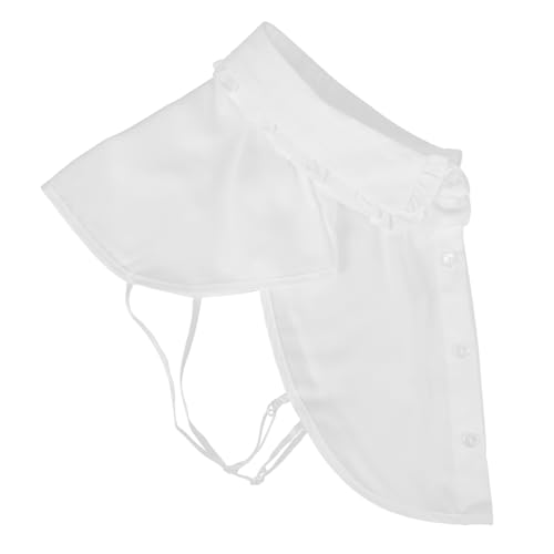 VALICLUD Modischer Damen Falschkragen Aus Viskose Abnehmbarer Fake Kragen Ideal Für Pullover Und Blusen Perfekte Ergänzung Für Elegante Outfits von VALICLUD
