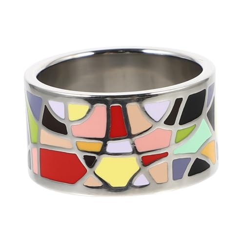 VALICLUD Modischer Schalring aus Glattem Langlebigem Titanstahl Kreatives Design für Damen Vielseitig Einsetzbar als Schal und Tuchhalter Eleganter Premium Schalclip für Alltag und von VALICLUD